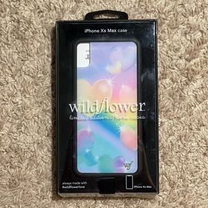 iphone xs max wildflower case. heavenly hearts